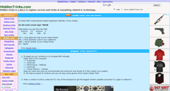 Desktop Screenshot of hiddentricks.com